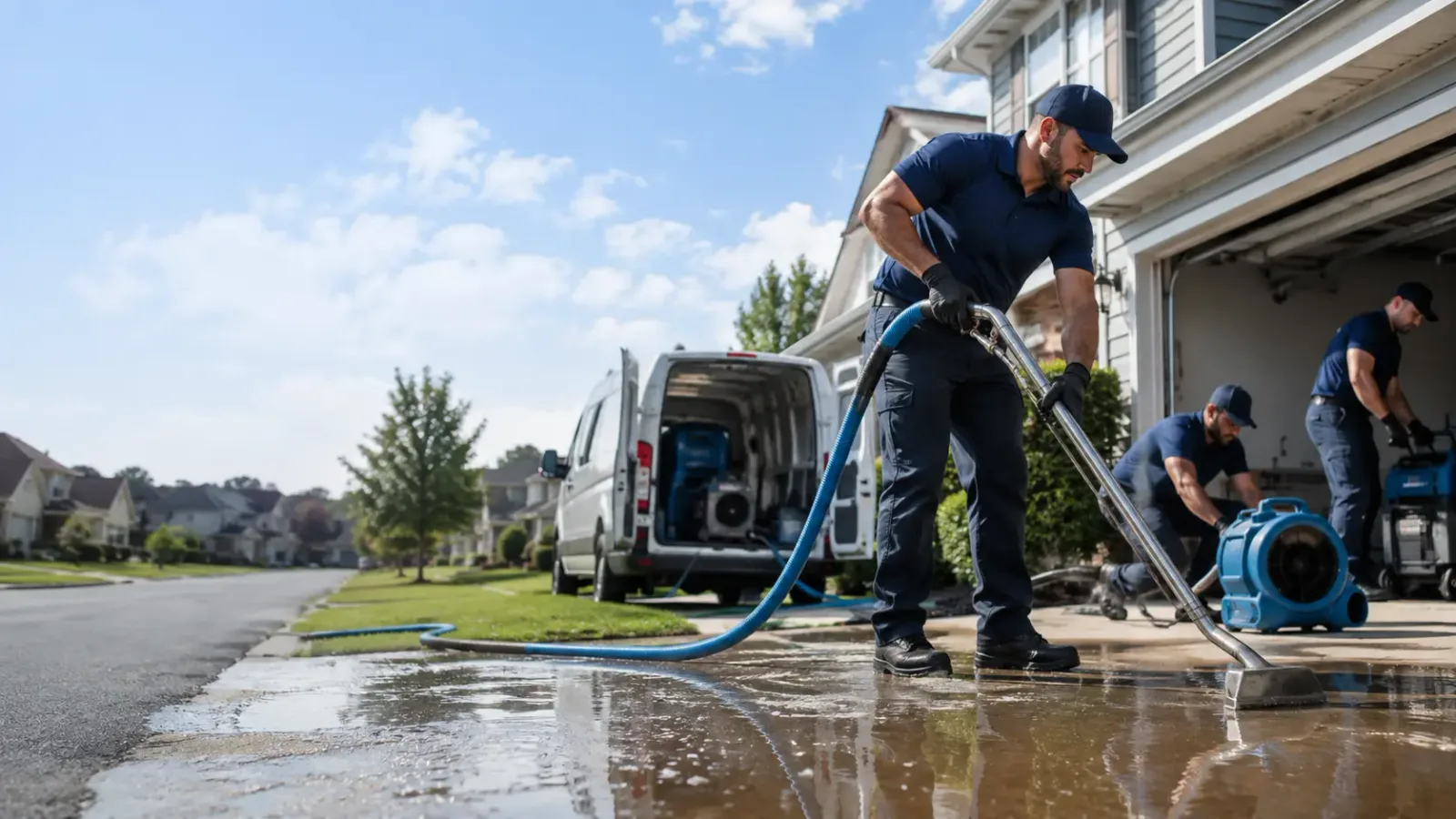 Flood Damage Restoration in Lake Harmony, PA